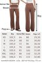 Nira Women's Maxi Length Spanish Flare Sandy Pants-Cinnamon - 4