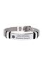 Men's Women's Steel Bracelet - Epikriz Emergency • to Father • to Mother • to Wife Stainless Steel Bracelet - 4