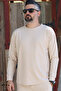 Men's Corduroy Striped Seasonal Long Sleeve Sweatshirt