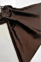 Chest Lace Detailed Satin Nightgown - 4