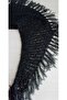 Hand Knitted Dowry Shawl Crochet Triangle Shawl/ Bridal Shawl/ Knitted Shawl/Handmade Shawl/ Knitted/Crochet Embroidered/Glitter Thread - 2