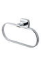 Stainless Steel Milano 3-Piece Set - Towel Holder-Toilet Paper Holder-Hanger - 6