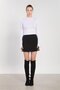 Women's Crew Neck Fingerless Long Sleeve Bodysuit - Ecru - 4