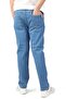 Boy's Straight-Leg Blue Jeans with Pockets and Adjustable Waist in Lycra - 3
