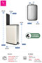 Dikdörtgen Çelik Çöp Kovası 40 Litre - Inox - 3