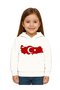 Unisex Moon and Star May 19 October 29 April 23 November 10 Ataturk Children's Hooded Sweatshirt - 2