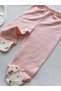 100% Cotton Newborn Baby Girl 4 Piece Hospital Discharge Set - 5