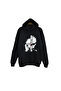 Jujutsu Kaisen Satoru Gojo Anime Printed Unisex 100% Cotton Hooded Black Sweatshirt