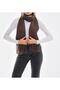 Brown Women's Thessaloniki Knitted Scarf, Knitted Scarf, Valentine's Day Gift