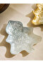 Glass Bowl with Pine Tree Figure, Set of 2, 21 cm - 2
