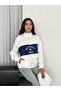 Detroit Summer Detailed Zippered Collar 3 Thread Sweatshirt