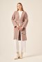 Women's Stone Detailed Knitwear Cardigan Milk Coffee 20833 - 5