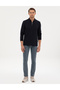 Navy Blue Regular Fit Sweatshirt 50307988-Vr033 - 4