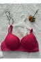 Lace Detail Unpadded Bra - 2