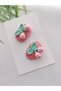 Hairless Baby Buckle Cherry Set of 2 Handmade Baby Gift Newborn Baby Buckle - 4