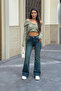 Women High Waist Stretch Fabric/Stretchy Flared Pants - 5