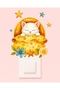 Outlet Cover Sticker - Children's Baby Room Wall Sticker - Sleeping Cute Cat Outlet Cover Sticker - 3