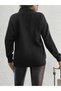 Women's Collared Long Sleeve Knit Blouse - 3