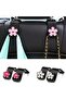 Saşa Flower Patterned Hanger with a Capacity of 30 Kg, Made of Quality Hard Plastic, 2 Pieces. - 3