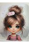 3-Piece Colorful Star Snap Baby Clips Hairless Baby Barrettes Newborn Barrettes - 4