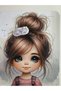 3-Piece Colorful Star Snap Baby Clips Hairless Baby Barrettes Newborn Barrettes - 5