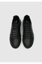 Black Leather Men's Shoes - 5