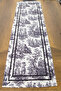 40X140 cm French Country Pattern Runner Stain Resistant Printed Thai Feather Fabric Tablecloth Decorative - 2