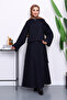 Navy Blue Jacket Skirted Jeans Suit