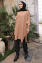 Biscuit Cold Yarn Mercerized Knitwear Sweater - 4