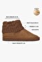 Women's Uggia Tan Suede Knitted Leggings Detailed Boots - 4