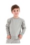 Organic Gray Winter Unisex Little Kids Sweatshirt