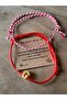 Red Bracelet with Letters & Martericca Bracelet - 2