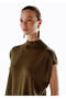 Khaki Merino Wool Blend Knitwear Top - 3