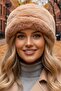 Women's Winter Vegan Fur Plush Kalpak Hat - 9