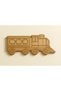 M.Art Wooden Train Painting Play Set - DIY Acrylic Paint Children's Activity Kit 5 Pieces - 3