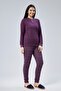Mooncover Women's Winter Pajama Set - Purple - 6
