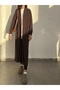 Selanik Fabric Long Cardigan - 4