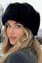 Women's Winter Vegan Fur Plush Kalpak Hat - 8