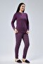 Mooncover Women's Winter Pajama Set - Purple