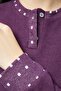 Mooncover Women's Winter Pajama Set - Purple - 4