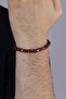 Hematite Transitional Red Ceyt Stone Natural Stone Men's Bracelet - 3