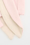 Baby Girl and Boy 100% Cotton Combed Extra Soft Rabbit Ear Lace-Up Double Layer Beanie - 7