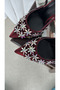 Lizza Floral Detailed Heeled Shoes