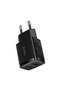 Compact 2x USB 10.5W black wall charger - 7