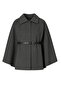 Women's Winter Cashmere Poncho - 3