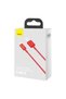 Cablu USB Superior pentru iPhone - Lightning 2.4A 1m Roșu - 5