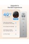 Foot Massager with Heat, Shiatsu Foot Massage Machine Deep Kneading, Air Compression - Panel - 4