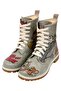 Women's Vegan Leather Grey Long Boots - Warner Bros Looney Tunes Tom and Jerry Tiny Trouble Design