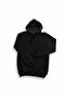 Unisex Unprinted Kangaroo Pocket Hooded 3 Thread Sweatshirt - 2