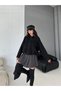 Women's Zippered Shoulder Detail Suede Jacket